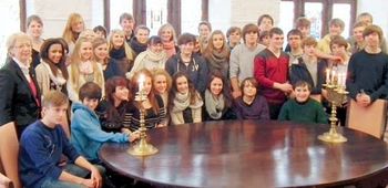 Empfang der Austauschschüler aus Ipswich