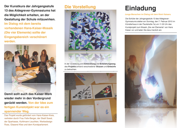 Ausstellungs-Flyer