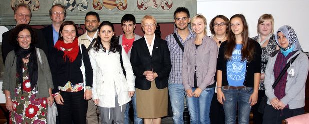 Gruppenbild zum Abschluss des Comenius-Treffens