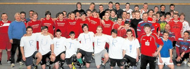 Die Mannschaften des Oberstufenturniers