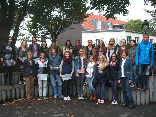 Teilnehmer der DELF-Prüfung 2013