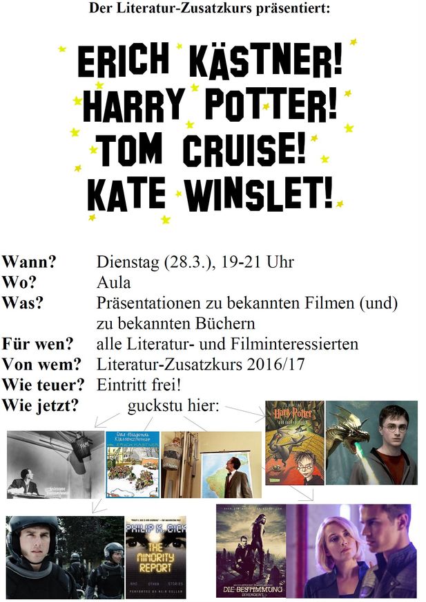 Poster: Literaturkurs Q2