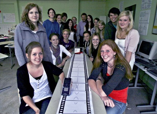 Mathematikfilme in Arbeit