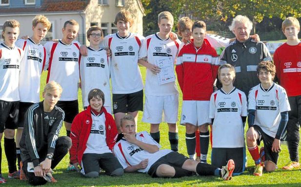 Die Mannschaft des Aldegrever-Gymnasiums