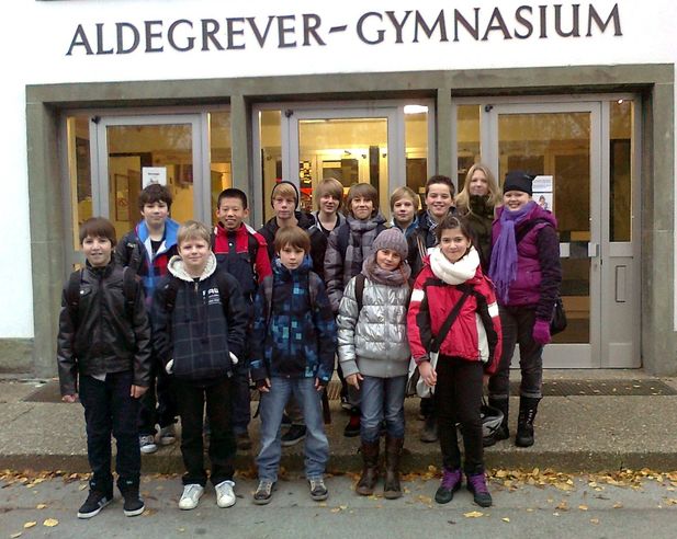 Die Alde-Teilnehmer der Mathe-Olympiade