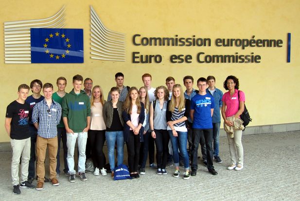 Zu Besuch in Brüssel