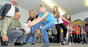 Gemeinsam geht’s besser: Die Fünftlässler des Alde trainierten den fairen Umgang miteinander