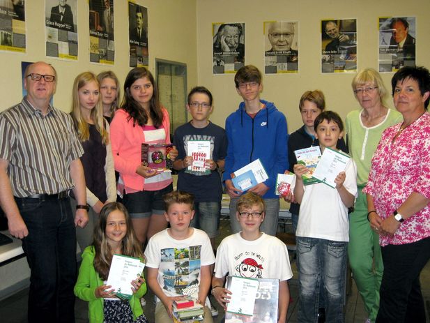 Die Teilnehmer des Känguru-Wettbewerbs