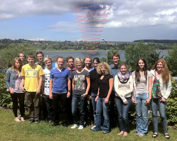 Mathe-Tornado am Möhnesee