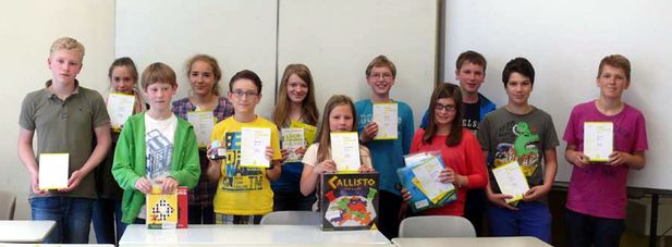 Die Sieger des Känguru-Wettbewerbs vom April