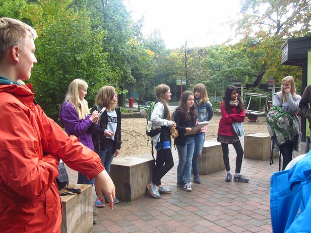 Besuch des Bildungspavillons »Weltgarten«