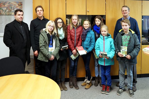 Die Sieger des Vorlesewettbewerbs